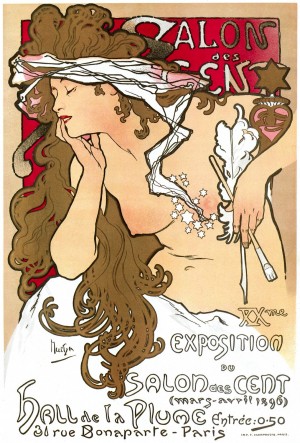 Salon des Cent, April 1896